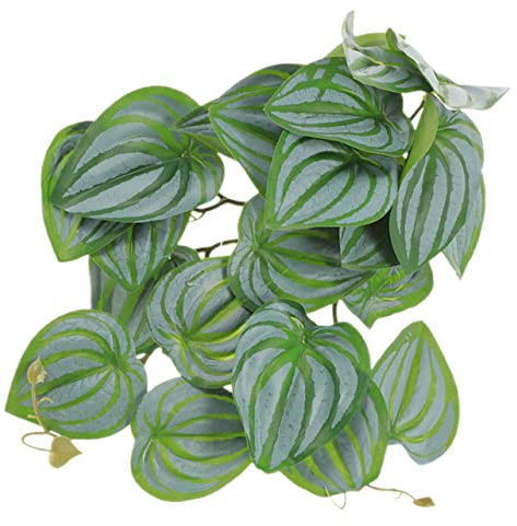 COSMEVIVI Plante Artificielle Suspendue pour Reptiles Plantes pour Terrarium Décoration pour Reptiles Grimpants
