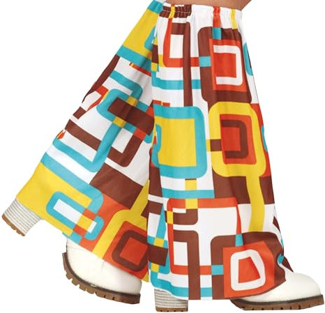 FIESTAS GUIRCA | 70er Beinstulpen (Erwachsene Unisex) - Kostümzubehör für 70er Jahre Themenpartys und Karneval - Ideal für Erwachsene Unisex - Mehrfarbig