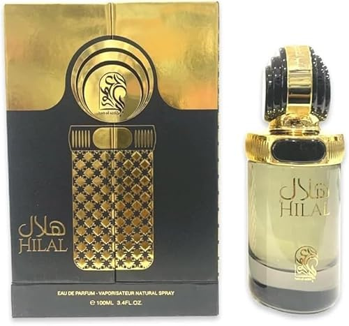 My Perfumes MPF Bab Al Atoor Oud Hilal Black For Men Eau de Parfum, 100ml Made in UAE
