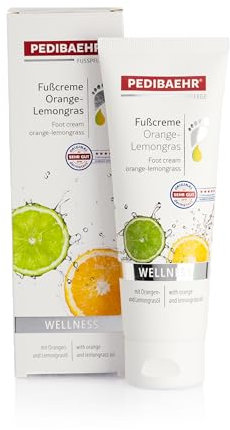 Pedibaehr Fußcreme Orange-Lemongrass, 2 x 125 ml