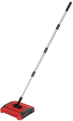 Tuesoa Carpet Sweeper Manual Carpet Sweeper Floor Sweeper Carpet Brush Detachable Carpet Cleaner for Pet Hair Dust Debris