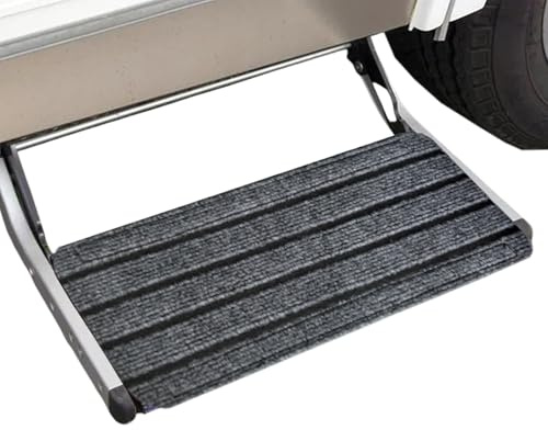 Zegaqae Stufenmatte,3 Stück Außenbereich Stufenmatten Für Wohnwagen | rutschfeste Winterfeste Auslegware Für Camping Wohnwagen Außenbereich Terrasse