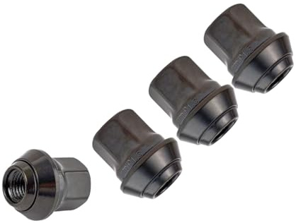 Bulloni Ruota Compatibile Con Ford Per Grand Per C-MAX 2010-2018 Per Fusion 2002-2012 4 Pezzi M12X1.5 19MM Dadi Ruote Lega Auto Alette Borchie Accessori