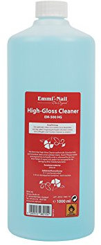 Emmi High-Gloss Cleaner Gelnägel 1000ml I Nagelreiniger mit pflegenden Ölen für letzte Inhibitionsschicht I Gut für UV Nagellack I Atemberaubender Glanz
