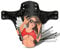 Riesel Design 1x Mudguard - Schlamm:PE - MTB Schutzblech inkl. Kabelbinder/Stylisches Fahrrad Schutzblech & modernes Mountainbike Schutzblech für Jede Fahrradgröße