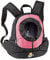 Ferplast Hunderucksack KANGOO, Katzentrucksack, Hundetasche, verstellbare Gurte, Sicherheitsgurt, max. 6 kg, 37 x 16 x 36,5 H cm, Rosa