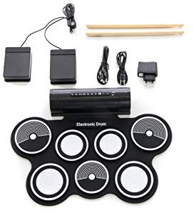 Set de batería electrónica Easy Starter de color negro.