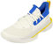 Under Armour Men's Curry 7 Basketball Shoe (White/Blue/Yellow, Numeric_10_Point_5)