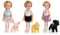 Puckator Sally Dress Up Puppe mit Hund und Zubehör