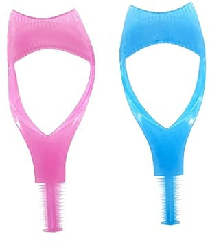 Obere Untere Wimpern Mascara Guard Applikator Führungshilfe mit Wimpernkamm 3 in 1 Make-Up Kosmetische Wimpern Werkzeug,