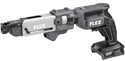 FLEX 24V Brushless Cordless Drywall Screw Gun Kit with Magazine Attachment Tool Only, Battery and Charger Not Included - FX1611-Z
