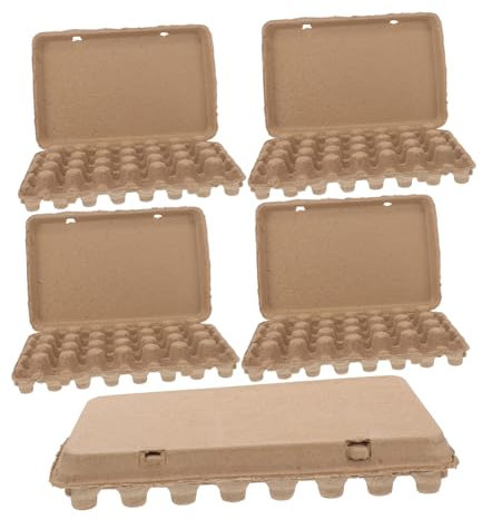 COLLBATH 5St Wachteleier-Box Leere Wachteleierkartons Aufbewahrungsbehälter für Eier eierboxen wachteleierschachteln Desktop-Wachteleier-Tablett Zubehör für Wachteleier Geschenkbox