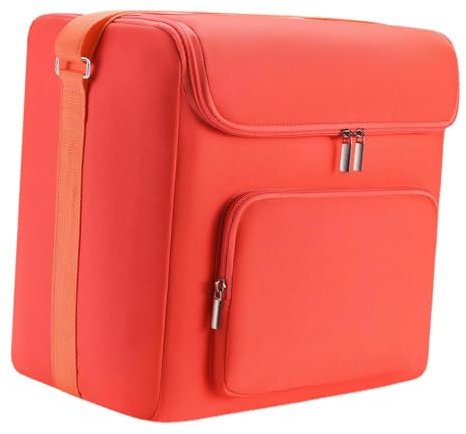 Generic Sac Fourre-tout pour Réfrigérateur de Voiture, Sac de Pique-nique, Sac de Courses, Plus Chaud, épais, Doux, Réutilisable, Sac de Réfrigérateur de, Orange