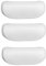 3er Pack 1411501 77228 Spa Nackenkissen für Hot Spring Highlife Serie ab 2014, 35,6 cm L x 14,9 cm B, kühles Grau, Whirlpool-Kopfstützenkissen für Watkins, fünf Jahre kostenloser Ersatz