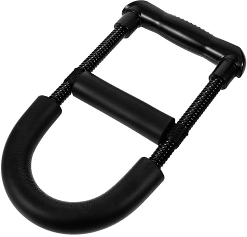 SHINYPASING Indoor Fitnessgerät Handgelenktrainer aus Metall und Abs mit Schaumstoffgriff für Arm und Unterarmtraining Tragbar für Fitness und Balance Übungen zu Hause
