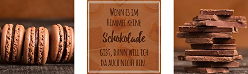 Eurographics 30x30 Wandtattoo, Papier, DP-DC2051 Chocolate in Heaven, 30 x 30 x 0.4 cm