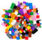 Strictly Briks - costruzioni classiche - set di mattoncini per costruzioni - 100% compatibile con tutte le principali marche - 4 diverse forme - mattoncini ad incastro in 12 vivaci colori - 156 pezzi