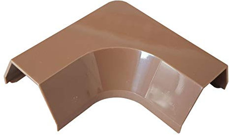 netproshop Verbinder für Kabelkanal Auswahl Typ und Farbe, Farbe Kabelkanal:Braun, Größe Kabelkanal Verbinder:15x10mm-Typ L