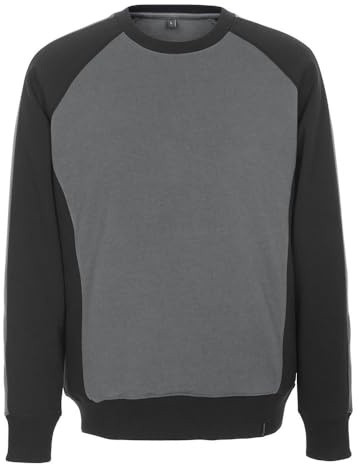 Mascot 50570-962-88809 Unique Witten Premium Performance Moderne Passform Sweatshirt, Anthrazit/Schwarz, L Größe