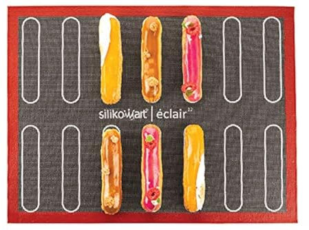 silikomart Matte aus Silikon, mikroperforiert, Air Mat Éclair Professional, 583 x 384 mm