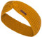Knit Factory - Joy Stirnband - Gestricktes Damen Haarband - Ohrenwärmer mit Wolle - Hochwertige Qualität - Ocker