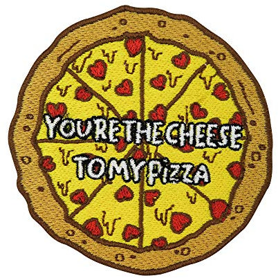 Finally Home Your the Cheese to my Pizza Patch zum Aufbügeln | Fast Food Essen Patches, Bügelflicken, Flicken, Aufnäher
