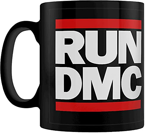 Pyramid International MGB26316 RUN DMC (Logo) schwarzer Kaffeebecher, Keramik