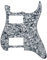 Pickguard Scratch Plate Grey Pearloid Guitar Pickguard HH Scratch Plate Mit Schrauben Für Strat Gitarrenteile
