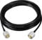 Superbat Cable UHF PL259 de CB 6m Cable RG8X UHF Macho a Macho de Radio Digital 50ohm Cable Coaxial de Baja Pérdida para Radio CB Radioaficionados Analizador de Antena Medidor de SWR etc.