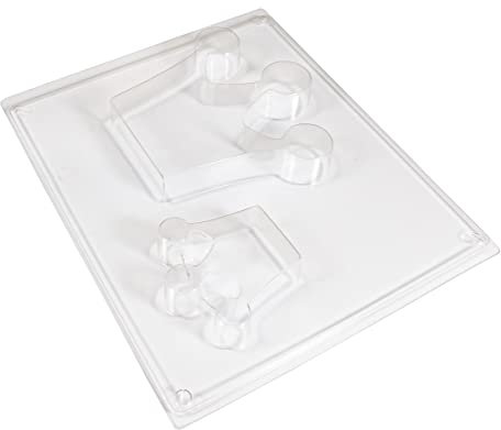 Rayher Gießform Kronen, 2 Motive, Material PET, zum Ausgießen mit Kreativ-Beton, Raysin-Gießpulver, 5in1 Beton, Transparent, 13x12x2 cm + 6,5x7x2 cm