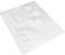 Rayher Gießform Kronen, 2 Motive, Material PET, zum Ausgießen mit Kreativ-Beton, Raysin-Gießpulver, 5in1 Beton, Transparent, 13x12x2 cm + 6,5x7x2 cm