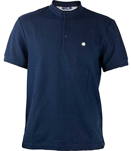 Bavarian Caps Herren Edelweiß T-Shirt, dunkelblau, XL