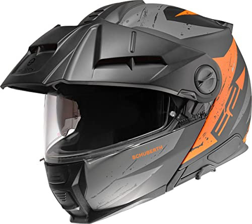 SCHUBERTH HELMET E2 ECE DEKOR EXPLORER ORANGE 59 (L)