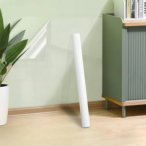 wellmall-hula Pellicola adesiva trasparente, protezione da parete elettrostatica, paraschizzi da cucina, schizzi di mobili, pellicola protettiva da parete, lavabile, protezione per pareti, cucina,