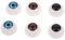 VICASKY Ojos de muñeca de alta resistencia 3 juegos para manualidades para muñecas Ojos de juguete decorativos de cristal para ganchillo y manualidades