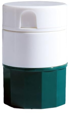 Taglia Pillole 1/4, Trita Pastiglie Medicine Multifunzione Tagliapillole Con Vano Portaoggetti, Pill Cutter Crusher, Taglierina Per Compresse, Portatili Multifunzione Frantoio Divisore Per Compresse