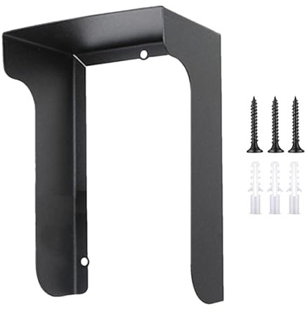 Ring-Türklingel-Zubehör, Türschutz, Türklingel-Regenschutz, blendfreie Platte, offene Sicht, wetterfeste Konstruktion für lange Nutzung, Schutz im Freien, 15 x 10 x 6 cm