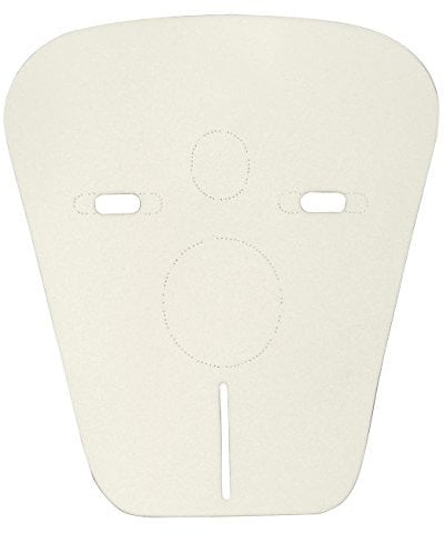 La ventilation isosans-y Gaine d'isolation phonique pour sanitaires suspendus, blanc, 420 x 490 x 5 mm