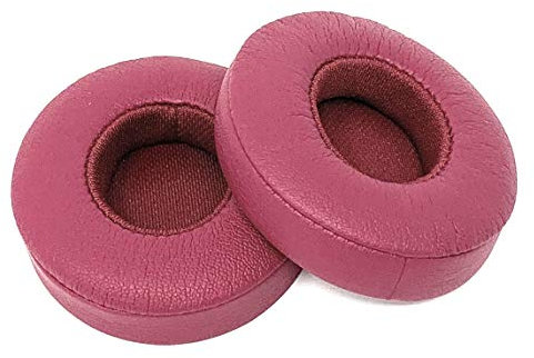 Replacement Earpads Cushion Cover for Beats Solo 2 / Solo 3 Wireless Headphones Solo3 (Dark Brick Red)