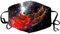 Lulupi Weihnachten Mundschutz Multifunktionstuch 3D Druck Bandana Maske Waschbar Atmungsaktiv Stoffmaske Christmas Motiv Mund-Nasenschutz Festival Halstuch Schals