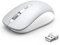 JOYACCESS Wireless Bluetooth Mouse J, Cordless Triple Mode Mouse for Laptop(BT 5.0/3.0+2.4Ghz)，Silent Computer Mini Mice for Mac OS, PC, Macbook, Android, Windows - Grey