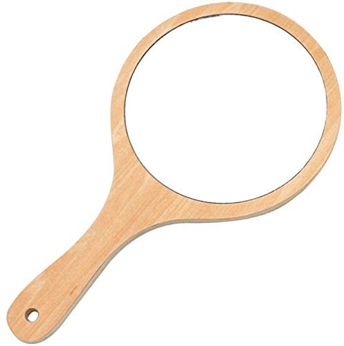 Holz Rund Handspiegel Rund Holz Spiegel Handspiegel Holz Handspiegel Holz Rund Handspiegel Mit Griff Vintage Handspiegel Griff Holz Handkosmetikspiegel Hd Griff Make-Up Spiegel Vintage Friseurspiegel