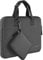 HSEOK 12.9 13 inch Elastic Laptop Case with Small Pouch Compatible with 13 inch MacBook Air M3/M2/M1, Mac Pro M2/M1, iPad 13 12.9, XPS 13 and Most 12.9-13 inch Notebooks Tablets Chromebooks -D02G01