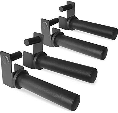 A2ZCARE Hantelscheibenhalter – Befestigung Power Cage Rack für Power Rack – Hantelscheiben Aufbewahrung passend für 5.1 cm olympische Hantelscheiben (Hantelscheibenhalter für Rack 5.1x5.1 cm) – vier)