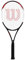 Wilson Tennisschläger Pro Staff Precision 100, Carbonglasfaser, Grifflastige Balance, 320 g, 68,6 cm Länge, Red