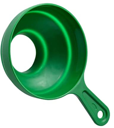 Gcroet Canned Funnel - Plastic, Foldable, Telescopic, Wide Mouth - For Mason Jars, Jams, Spices