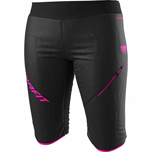 DYNAFIT Damen Mezzalama PTC Alpha Shorts, Black Out pink glo-911, M