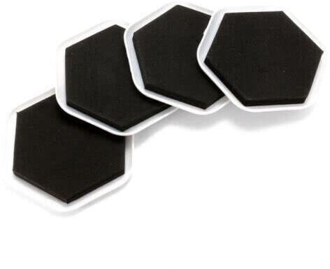 4x LARGE 82mm FURNITURE SLIDERS Gliders Movers Pads Protectors Carpet Hard Floor Works on tile,wooden and laminate floors