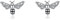 VONALA 925 Sterling Silber Biene Ohrringe Niedliche Tier Ohrstecker Hypoallergene Schmuck Geburtstagsgeschenke für Frauen Teenager Mädchen Tochter