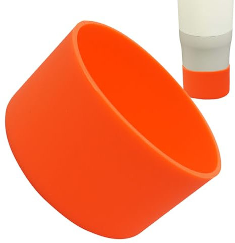 Funda Antideslizante para Botella – Funda Protectora de Silicona Antideslizante para Botella de Agua – Protector de Manga Inferior para Botella de Vidrio de 12 a 24 onzas